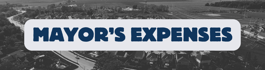 mayor's expenses header